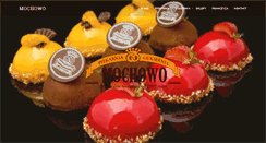 Desktop Screenshot of cukierniamochowo.pl