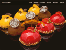 Tablet Screenshot of cukierniamochowo.pl